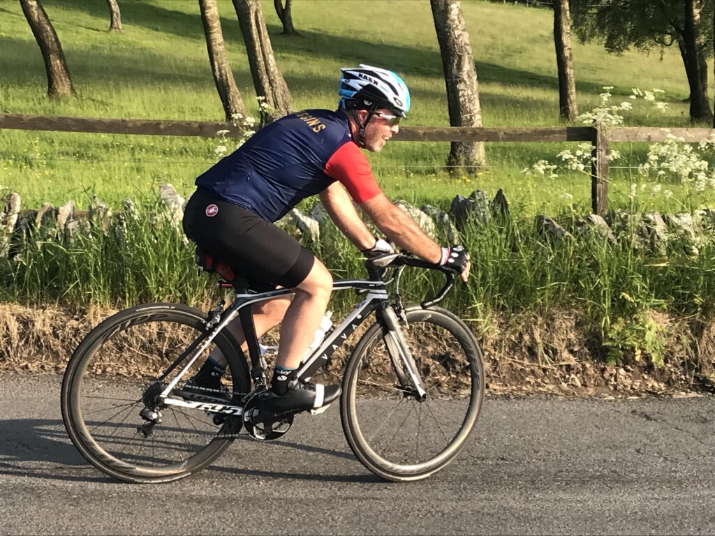 Dundee Dynamo cyclists together on a club ride