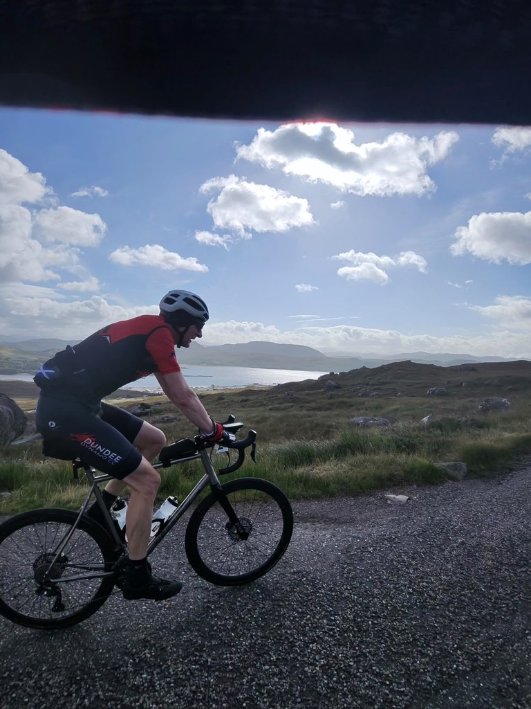 Dundee Dynamo rider at The Bà Sportive